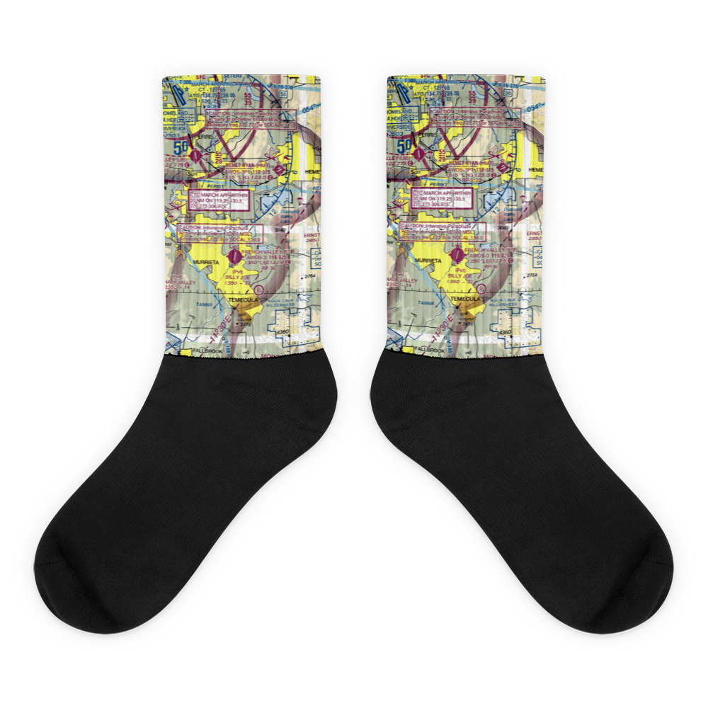 Pines Airpark (8CA5) VFR Sectional Socks 