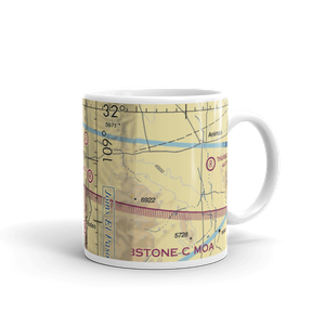 Lizzy Lizard Airport (8AZ5) VFR Sectional  Mug