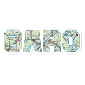 Hargrove Airport (8AR0) VFR Sectional Sticker