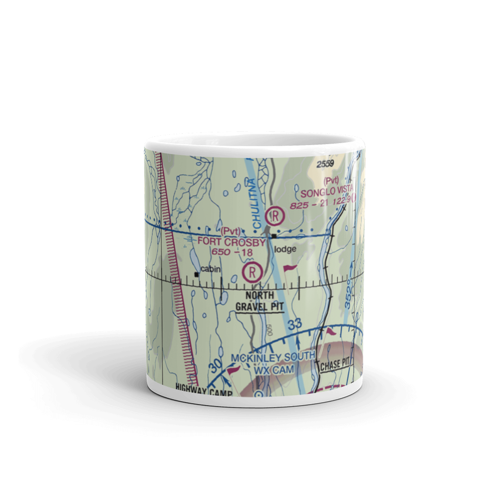 Fort Crosby Airport (8AK5) VFR Sectional  Mug 
