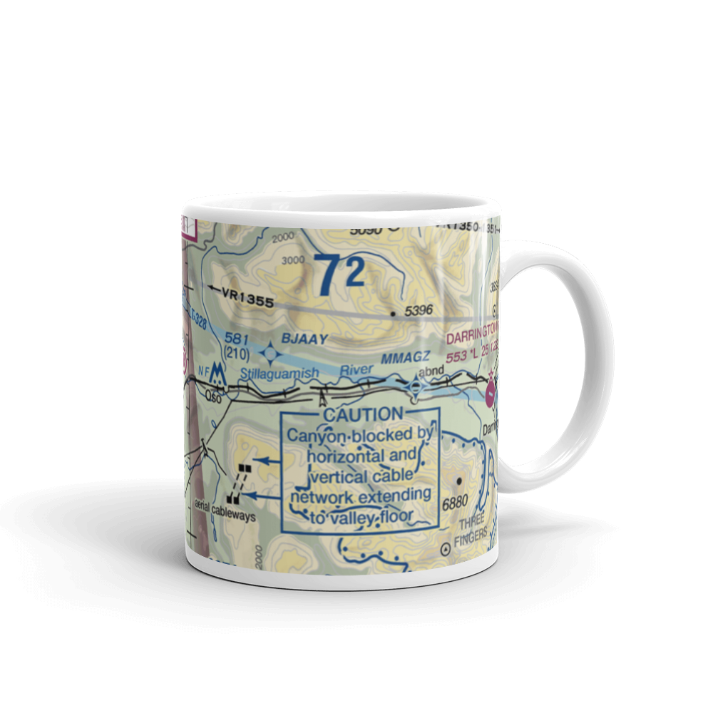 Williams Airpatch Airport (89WA) VFR Sectional  Mug 