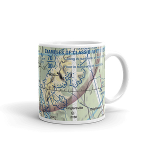 Hidden River Airport (89VA) VFR Sectional  Mug