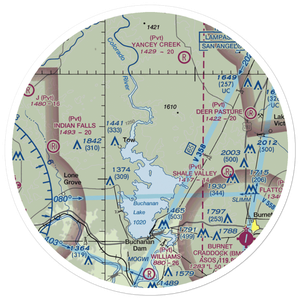 Aero-Bee Ranch Airstrip (89TX) VFR Sectional Sticker (30 mile)