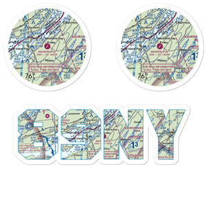 Maxson Airfield (89NY) VFR Sectional Sticker Pack