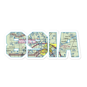 Chain Lakes Airpark (89IA) VFR Sectional Sticker