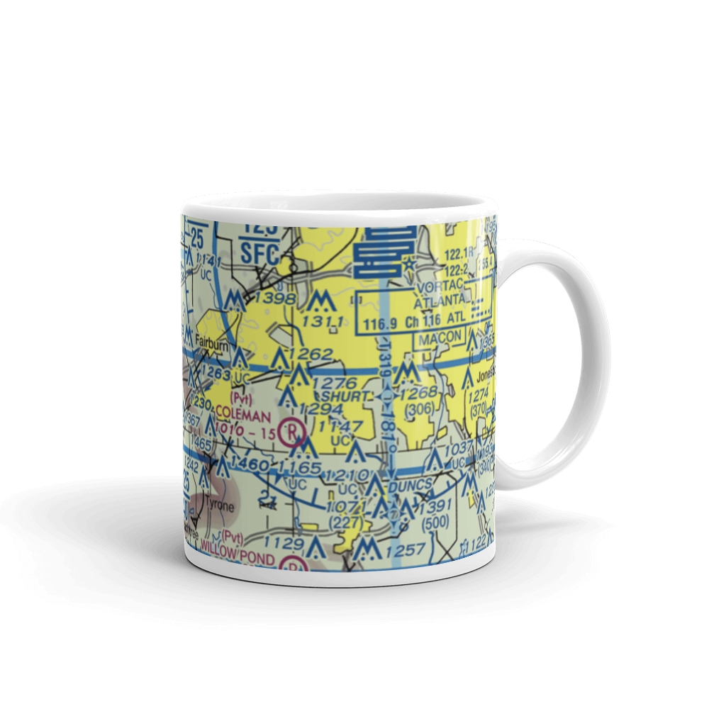 South Fulton Airport (89GE) VFR Sectional  Mug 