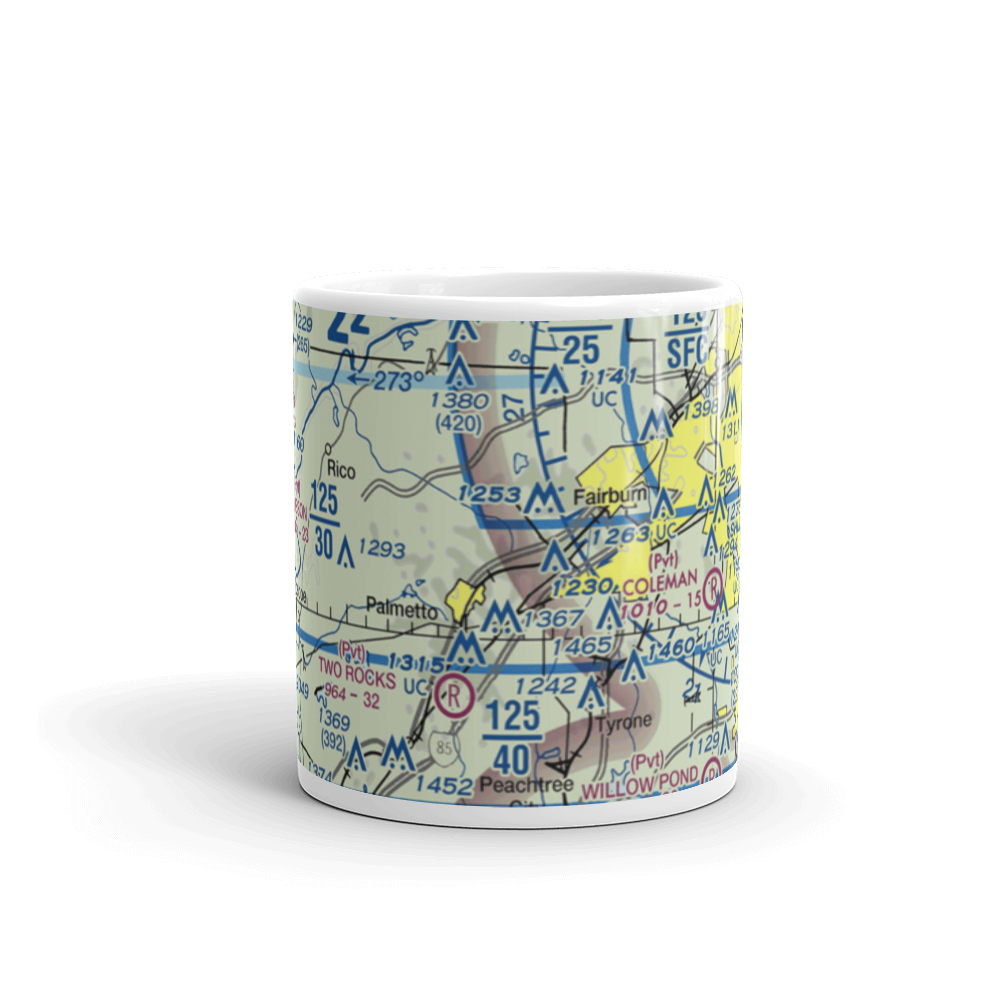 South Fulton Airport (89GE) VFR Sectional  Mug 