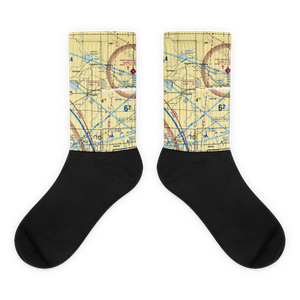 Vallery Airport (89CO) VFR Sectional Socks