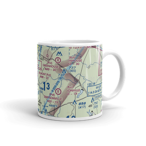 Belmont Farm Airport (88VA) VFR Sectional  Mug