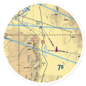 Figure 2 Ranch Airport (88TA) VFR Sectional Sticker (30 mile)