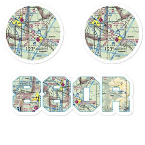 Tallman Airport (88OR) VFR Sectional Sticker Pack