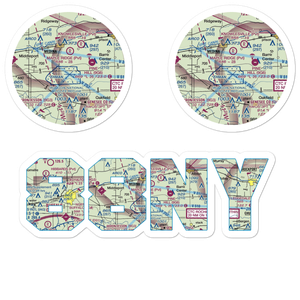 Zelazny Airport (88NY) VFR Sectional Sticker Pack