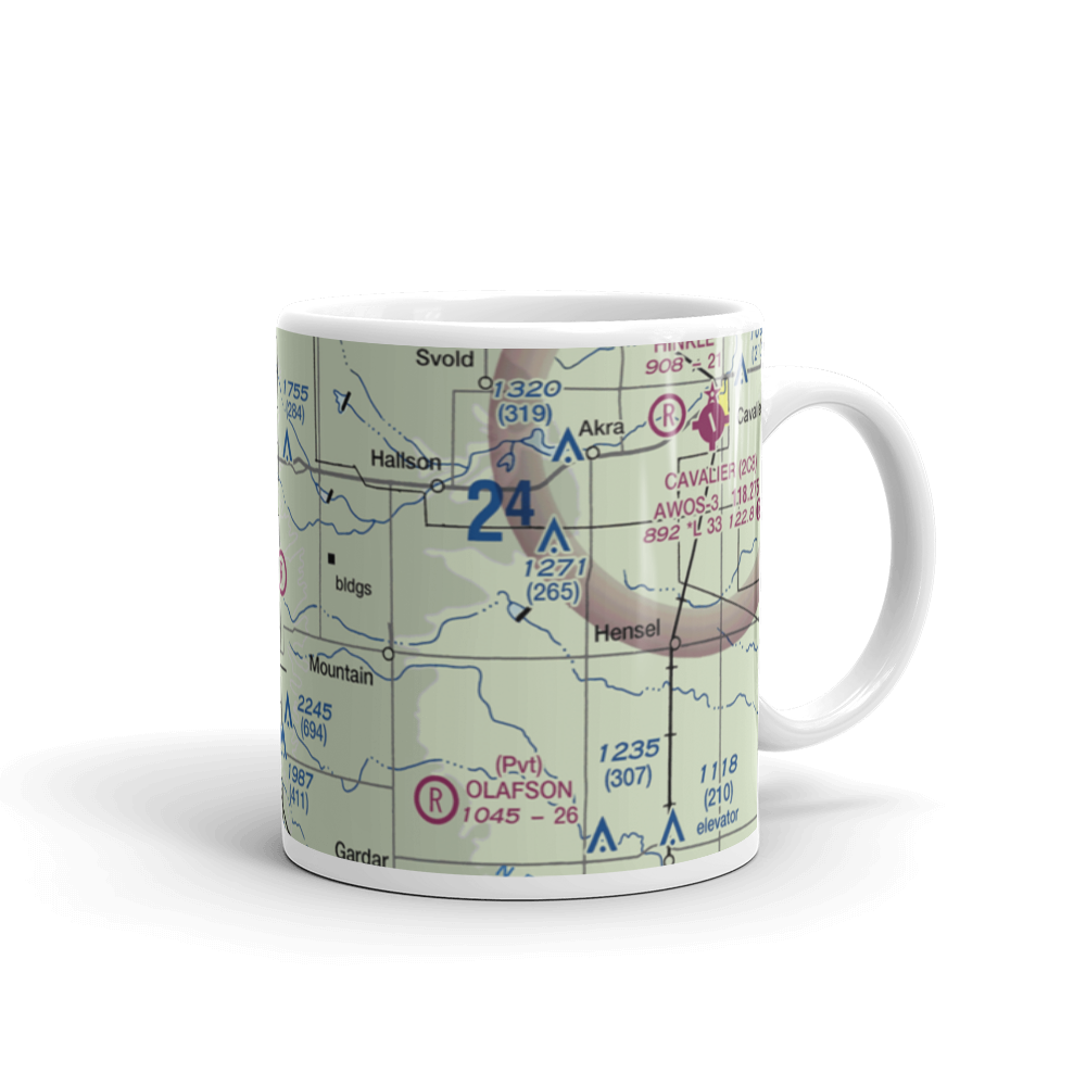 Goodman Strip (88ND) VFR Sectional  Mug 