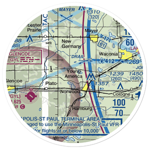 Fox Field (88MN) VFR Sectional Sticker (20 mile)