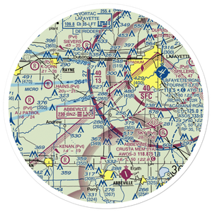Freebird Field (88LA) VFR Sectional Sticker (30 mile)