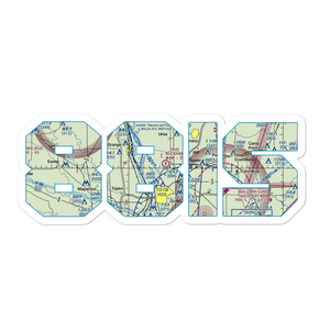 Blickhan Lndg Area Airport (88IS) VFR Sectional Sticker