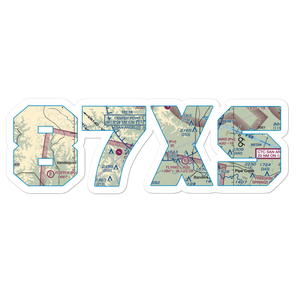 Cinco B Ranch Airport (87XS) VFR Sectional Sticker