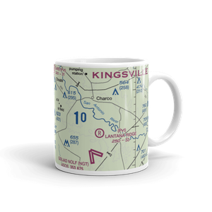 Porter Ranch Airport (87TX) VFR Sectional  Mug