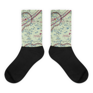 Porter Ranch Airport (87TX) VFR Sectional Socks