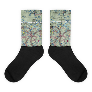 Waltman Airport (87PA) VFR Sectional Socks