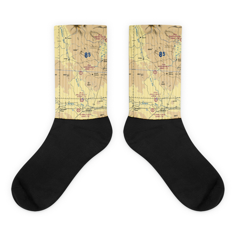 Moondance Ranch Airport (87OR) VFR Sectional Socks 