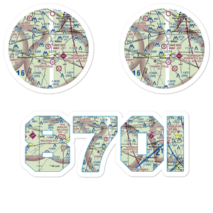 Lake Air Ranch Airport (87OI) VFR Sectional Sticker Pack