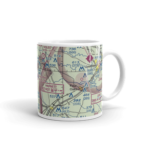 Angier (C A G Farms) Airport (87NC) VFR Sectional  Mug