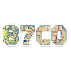 Young's Strip (87CO) VFR Sectional Sticker