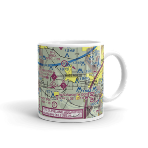 Westfield Airport (86OH) VFR Sectional  Mug