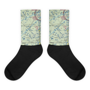 Spring Airport (86LA) VFR Sectional Socks