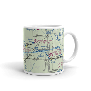 Michael Pfister Airport (86IS) VFR Sectional  Mug