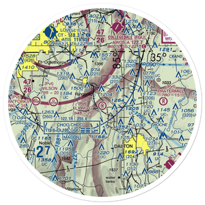 Flying G Ranch Airport (86GA) VFR Sectional Sticker (30 mile)