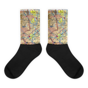 Lazy W Airport (86CO) VFR Sectional Socks