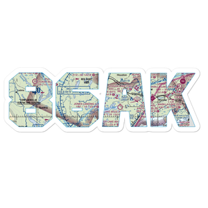 Hoppe'S Seaplane Base (86AK) VFR Sectional Sticker