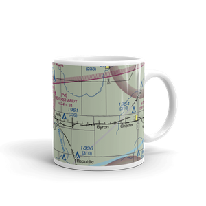 Meyers Freedom Flight Hardy Airport (85NE) VFR Sectional  Mug