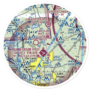 North Exuma Airport (85FA) VFR Sectional Sticker (20 mile)