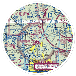 North Exuma Airport (85FA) VFR Sectional Sticker (30 mile)