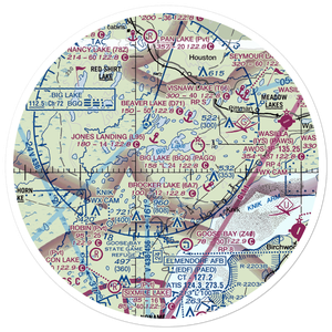 Marion Seaplane Base (85AK) VFR Sectional Sticker (30 mile)