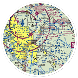 Cotton Field (84OL) VFR Sectional Sticker (30 mile)