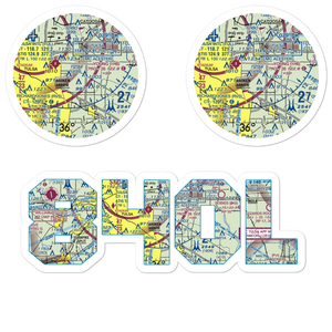 Cotton Field (84OL) VFR Sectional Sticker Pack