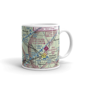 Hanshell Flying Apple Airport (84OH) VFR Sectional  Mug