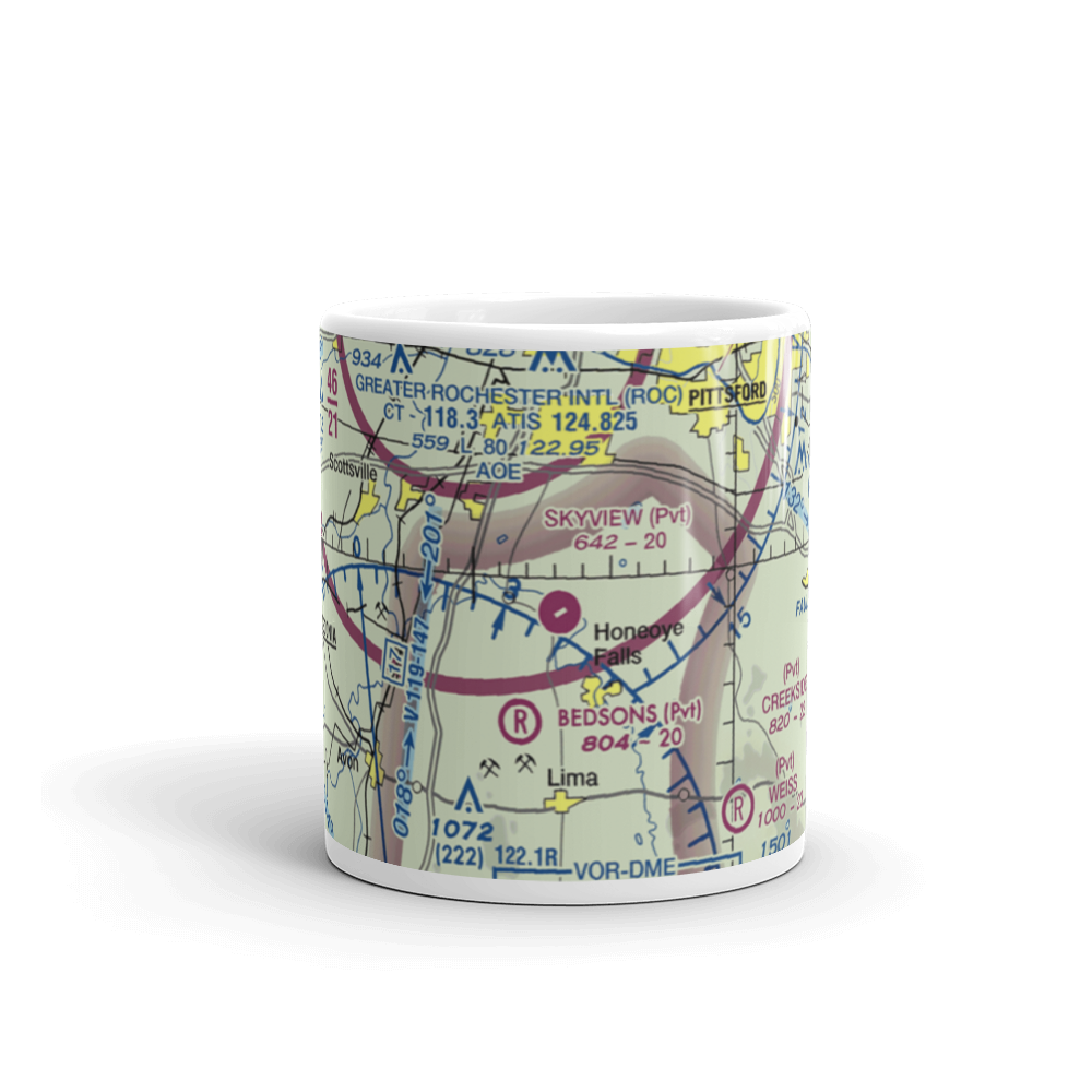 Skyview Airport (84NY) VFR Sectional  Mug 