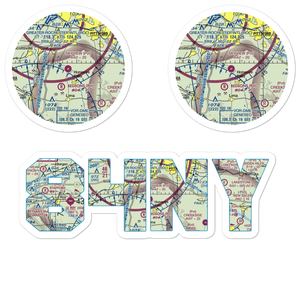 Skyview Airport (84NY) VFR Sectional Sticker Pack