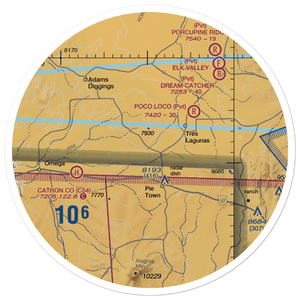 Nalda Ranch Airport (84NM) VFR Sectional Sticker (30 mile)