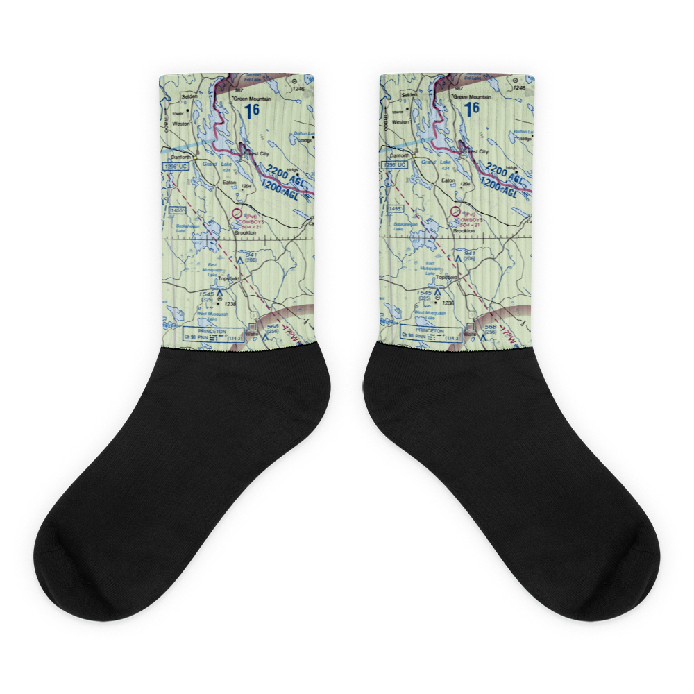 Cowboys Air Ranch Airport (84ME) VFR Sectional Socks 