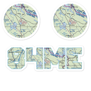 Cowboys Air Ranch Airport (84ME) VFR Sectional Sticker Pack