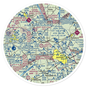 Blessings Landing Air Ranch (84AL) VFR Sectional Sticker (30 mile)