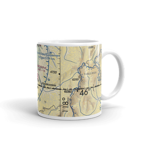 Darcy's Air Strip (83WA) VFR Sectional  Mug