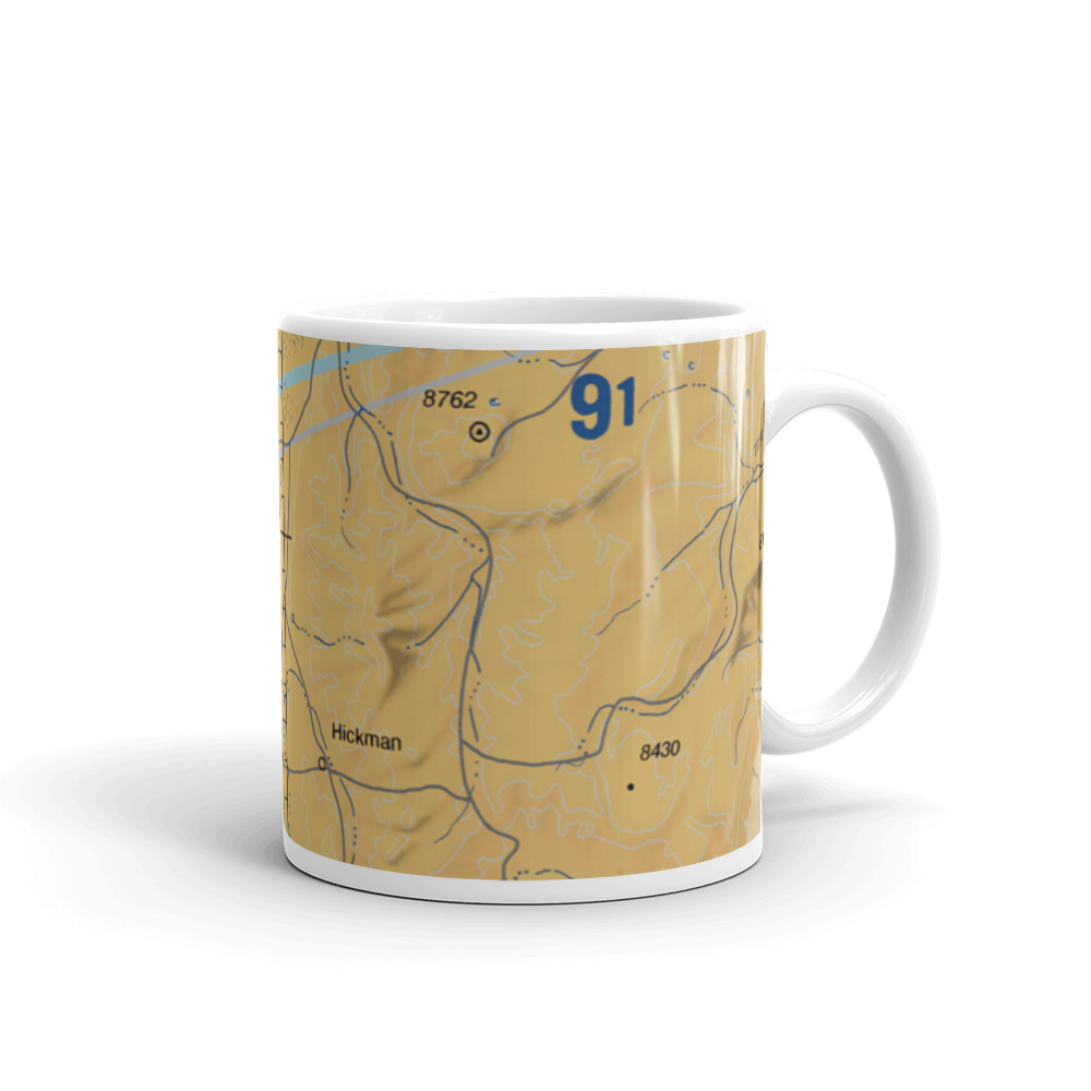 King Ranch Airport (83NM) VFR Sectional  Mug 