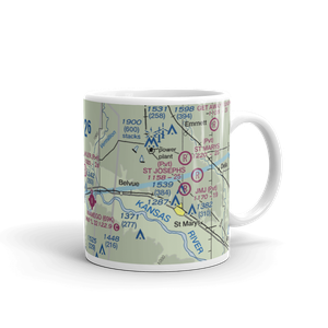 Miller Aeroplane Field (83KS) VFR Sectional  Mug